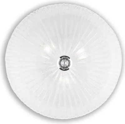 Produktbild von Ideal Lux Shell PL3, Oberfläche, Rund, 3 Glühbirne(n), E27, IP20, Transparent