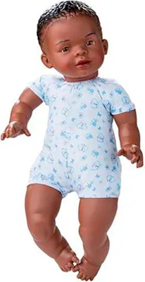 Produktbild von Berjuan Newborn 45 Cm Afrikanische Mädchenpuppe Mehrfarbig  Mehrfarbig One Size