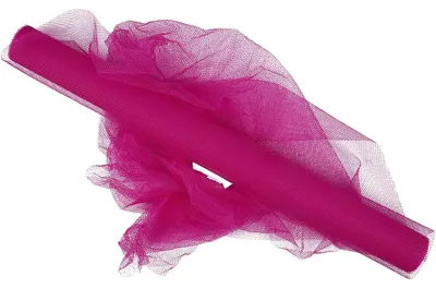Produktbild von Tüll, B 50 cm, Pink, 5 m/ 1 Rolle [HOB-44614]