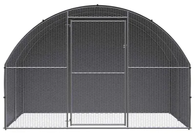 Zdjęcie produktu dla vidaXL Kurnik zewnętrzny 3x2x2 m Stal ocynkowana