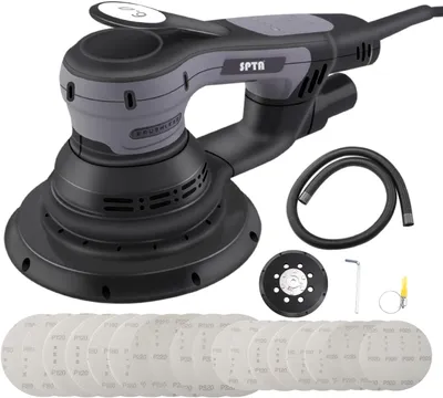 Immagine prodotto di Levigatrice orbitale elettrica, levigatrice orbitale brushless, con diametro del disco abrasivo di 125 mm/15