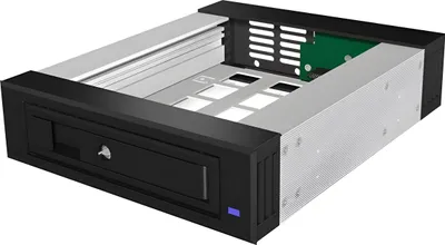 Obrázek produktu pro ICY BOX Carrier IB-129SSK-B, Rámeček na HDD, 2.5/3.5", SAS, SATA, 6 Gbit/s, Vyměnitelný za provozu, Hliník, Černá