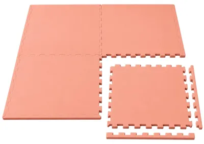 Imagen del producto de Alfombrilla de juego de 4 piezas, puzzle para niños, alfombrilla para gatear, alfombrilla para el suelo, ideal para habitaciones infantiles (50x50 cm)