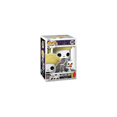 Obrázok produktu pre Figúrka Funko POP The Nightmare Before Christmas 1470 Jack with Zero