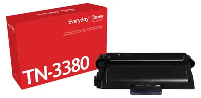 Produktbild von Everyday™ Mono Toner von , kompatibel mit Brother TN3380, Standardkapazität, 8000 Seiten, Schwarz, 1 Stück(e)