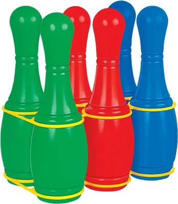 Produktbild von Polesie Kegelspiel 6431 für Kinder, Drinnen und Draußen, im Netz, ab 1 Jahr