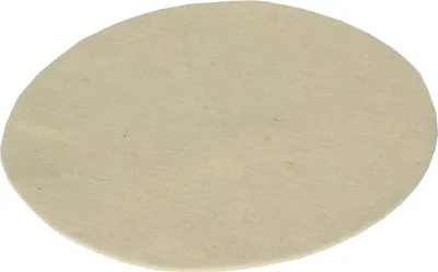 Produktbild von Woca Polierpad aus gefilzter Naturwolle, 16 Zoll (406 mm) Durchmesser, 8 mm Stärke