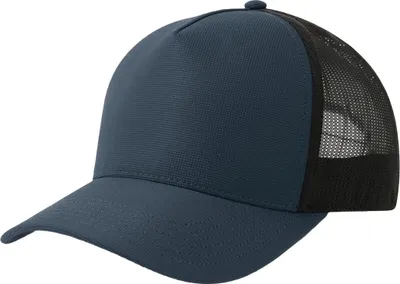 Image de Atlantis Headwear - Casquette trucker « Dempo », non structurée, extensible AB753 (taille unique) (marine/noir)
