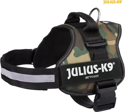 Obrázok produktu pre Julius-K9® Powergeschirr®, Gr. 0-3 71-96 cm/50 mm kamufláž