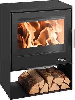 Produktbild von Haas+Sohn Mayfair easy Kaminofen Perl-Anthrazit