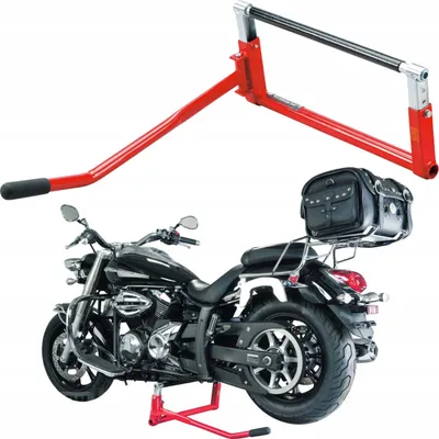 Immagine prodotto di ASCENSORE PER MOTOCICLI A MANO per trinciatrice, robusto universale Rothewald