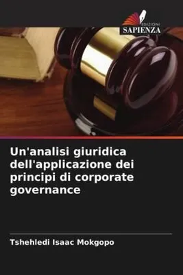 Produktbild von Un'analisi giuridica dell'applicazione dei principi di corporate governance