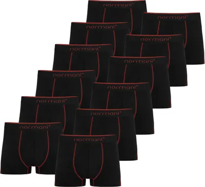 Produktbild von normani 12 x Herren Baumwoll-Boxershorts