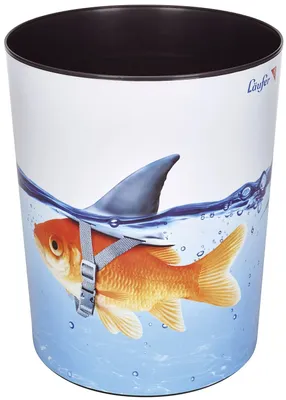Image de Läufer 26660 Corbeille à papier 13 L Goldhai(P)