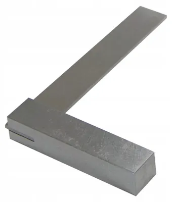Produktbild von Shinwa Präzisionswinkel 200mm Edelstahl mit Anschlag 73354