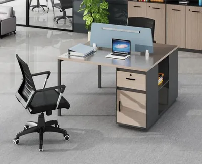 Produktbild von Tisch Co Working Schreibtisch Teambürotisch Gemeinschaftsschreibtisch 2 Personen