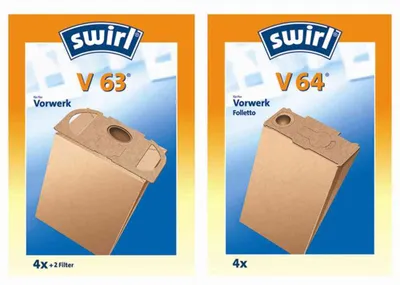 Produktbild von SWIRL 4006508202218 V 63 MicroPor® Staubsaugerbeutel