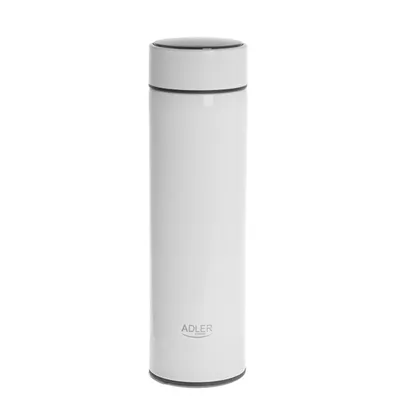 Zdjęcie produktu dla Adler | Termos | AD 4506w | Materiał: stal nierdzewna/silikon | Biały