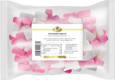 Produktbild von Pfefferminzbruch 500g Vorratspackung