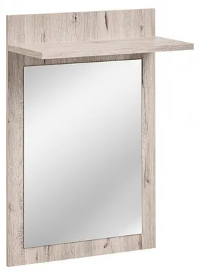 Image de Miroir avec étagère - GUSTAVO - 60 x 25 x 90 cm