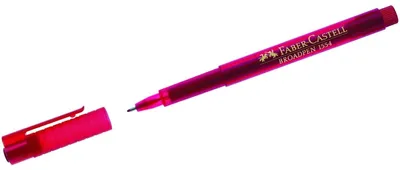 Produktbild von Faber-Castell 155421, Rot, Rot, Kunststoff, Polypropylen (PP), Metall, 0,8 mm