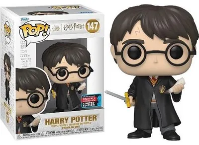 Zdjęcie produktu dla Funko Pop! Harry Potter – Harry Potter z kłem bazyliszka #147, limitowana edycja z jesiennej konwencji 2022
