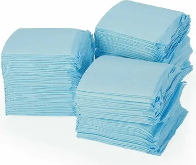 Immagine prodotto di Cuscinetti per l'addestramento di cani/gatti 100 pezzi - Cuscinetti per la pipì dei cuccioli - Monouso - Assorbenti - A prova di perdite - PE+Carta - Multicolore