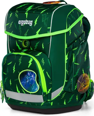 Image de ergobag sac d'école Lumi-Edition Cubo Set 5 pièces Bärtastisch vert foncé