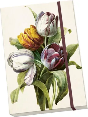 Image de Carnet Purple Tulips