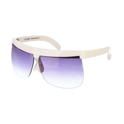 Produktbild von Courreges CL1301 Acetat-Sonnenbrille mit Schild für Damen