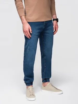 Produktbild von Ombre Clothing Denim-Hosen für Männer Tawake Blau L