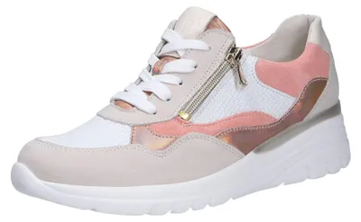 Immagine prodotto di Scarpe da ginnastica con lacci da donna Waldläufer, modello H-Carla, color beige, taglia 39