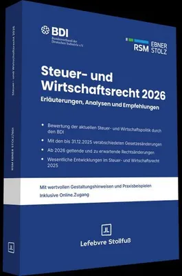 Produktbild von Steuer- und Wirtschaftsrecht 2026