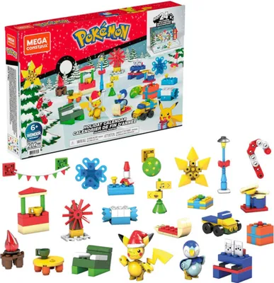Zdjęcie produktu dla Kalendarz adwentowy Mattel MEGA Construx Pokemon (GYG99)