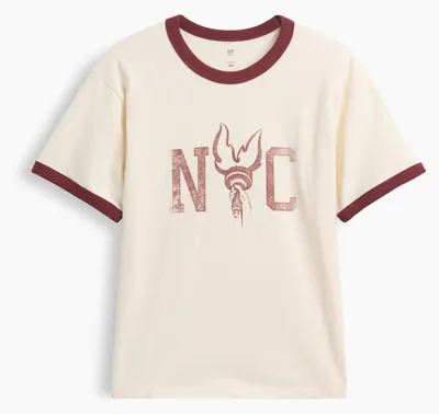 Produktbild von GAP Kinder-T-Shirt mit Aufdruck L