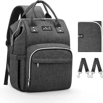 Produktbild von Famanu Wickeltasche - große Kapazität mit mehreren Fächern - für Neugeborene
