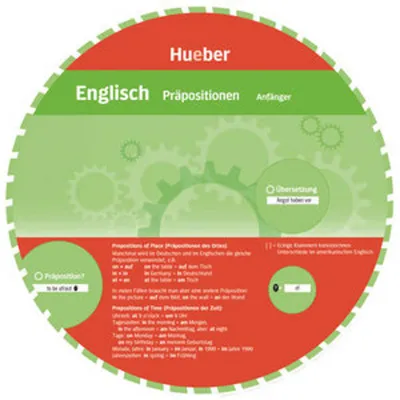 Image de Wheel. Englisch Präpositionen. Anfänger. Sprachdrehscheibe