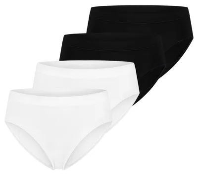 Produktbild von Schiesser 4er Pack Unique Micro Midi Slip Innovatives Stretch Material, Weicher Bund und elastische Beinabschlüsse, Hoher Halt bei maximaler Flexibilität