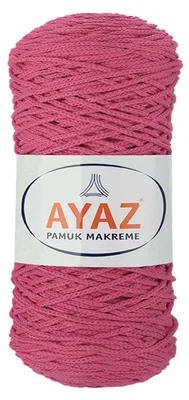 250g PAMUK MAKREME Strickwolle 1137 magenta