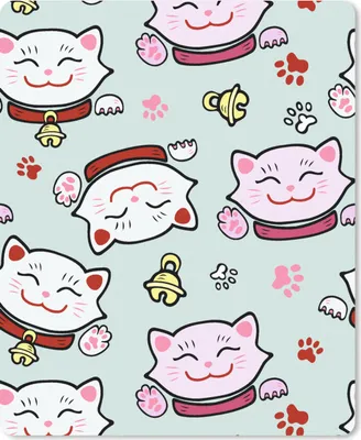 Produktbild von MuchoWow® Mauspad Mousepad Katze - Haustiere - Muster 30x40 cm - Mousepads - Maus Mat - Pad - Mausunterlage - Mausmatten