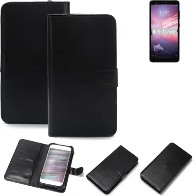 Produktbild von K-S-Trade Handyhülle Schutzhülle kompatibel mit ZTE Blade A3 Joy Handy Schutz Hülle Handyhülle Bumper schwarz 1x