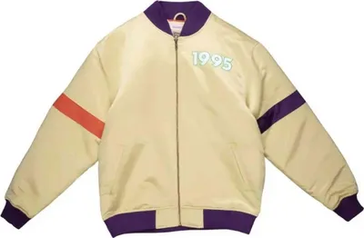 Zdjęcie produktu dla Kurtka Mitchell & Ness STJKAJ19062-ASGOLD95 dla Męskie