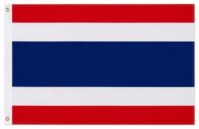 Produktbild von Thailand Nationalflagge Sturmflagge 90x150 cm wetterfest und robust aus Polyester
