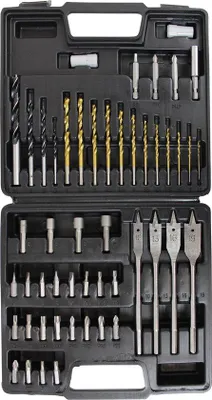 Imagen del producto de Kit de brocas y puntas Hyundai en estuche, de 50 piezas
