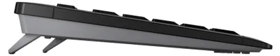 Zdjęcie produktu dla CHERRY JD-8550GB-2, Bezprzewodowy, RF Wireless, Przełącznik nożycowy, QWERTY, Czarny, Dołączona myszka