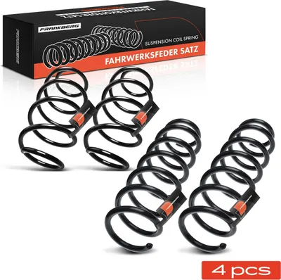 Produktbild von Frankberg 4x Fahrwerksfeder Vorne Hinten für BMW X3 F25 2012-2017