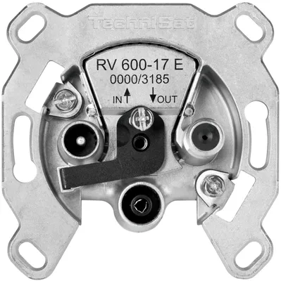 Immagine prodotto di Technisat TechniPro RV 600-17 E - Presa d'antenna per sistemi a cavo singolo