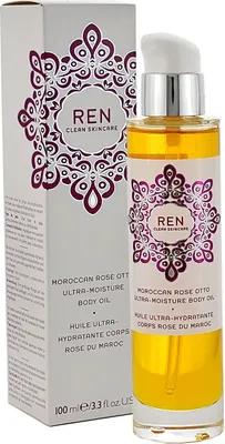 Produktbild von Ren Moroccan Rose Otto Ultra-Moisture Body Oil 100 Ml