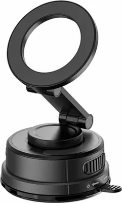 Obrázek produktu pro INF Černý magnetický držák do auta s přísavkou pro iPhone a Android