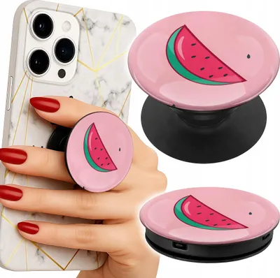 Obrázek produktu pro Držák/stojan na telefon s prstem Popsocket Ovoce s melounovými semínky